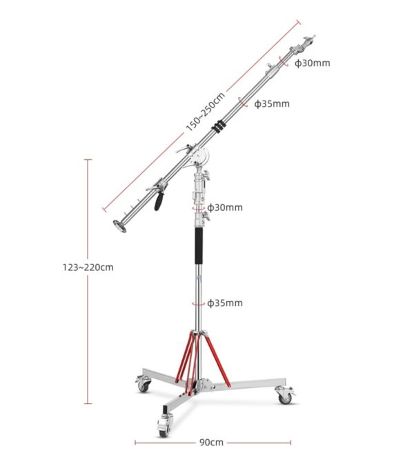 CHÂN LIGHT STAND BOOM L5-120  PLUS